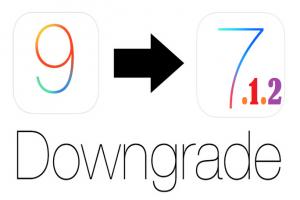 Hướng dẫn hạ cấp từ iOS 9 xuống iOS 7.1.2 cho iPhone 4S.