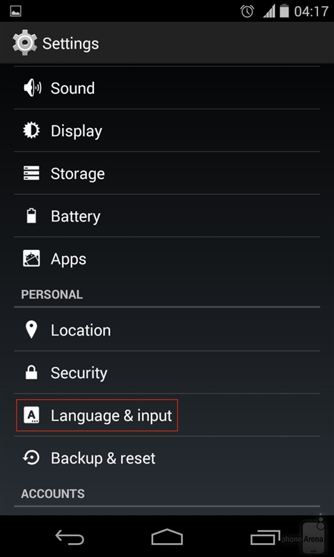 Thủ thuật đơn giản mang bàn phím iPhone lên thiết bị Android