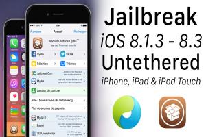 Cách Jailbreak Untethered iOS 8.1.3 - 8.3